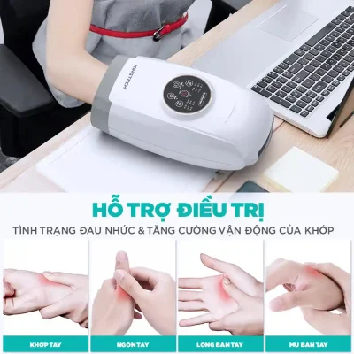 Máy Massage Tay Chuyên Sâu KINGTECH KH-690 tang cường vận động khớp