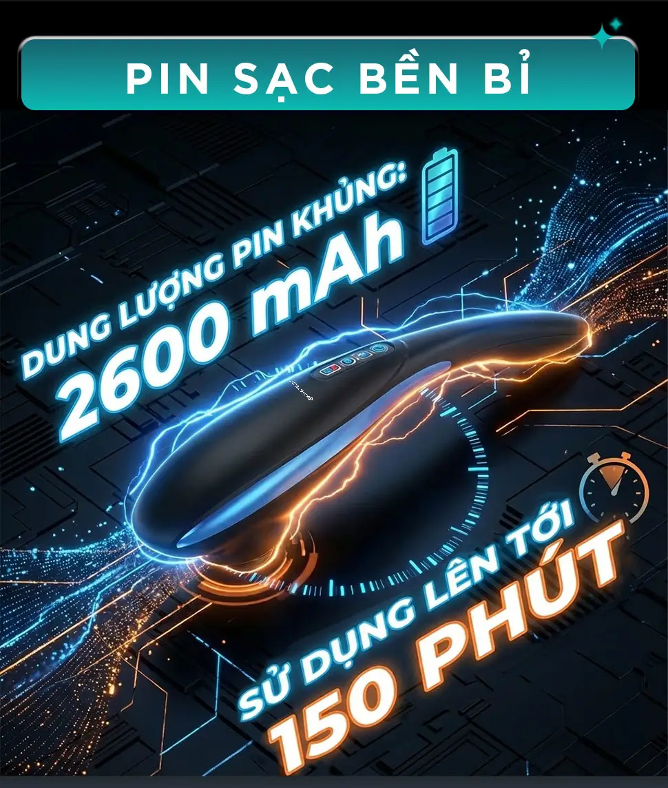 Máy Massage Cầm Tay KINGTECH LUX-900 3 web 09