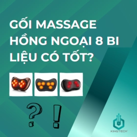 Gối massage hồng ngoại 8 bi liệu có tốt?