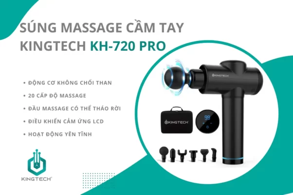 Súng massage cầm tay loại nào tốt (KH-720 Pro)