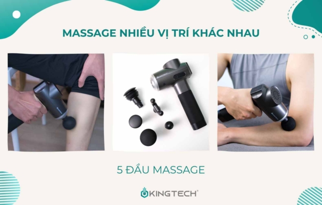 Đánh giá chi tiết súng massage Kingtech MAX-1