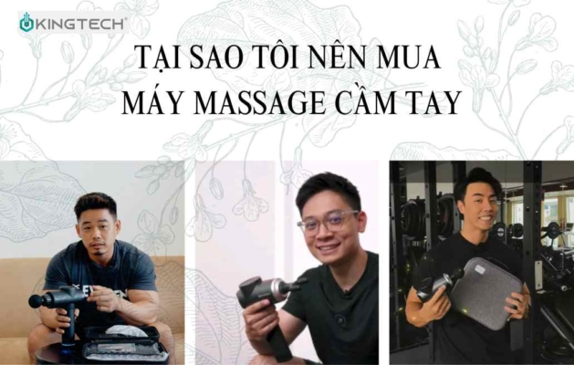 Câu hỏi khi chọn mua máy massage cầm tay