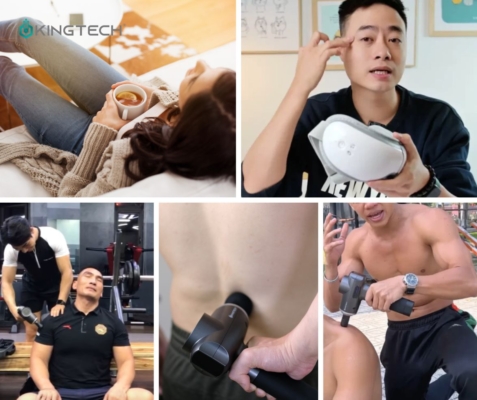 Máy massage cá nhân - Người bạn đồng hành lý tưởng 2 máy massage cá nhân