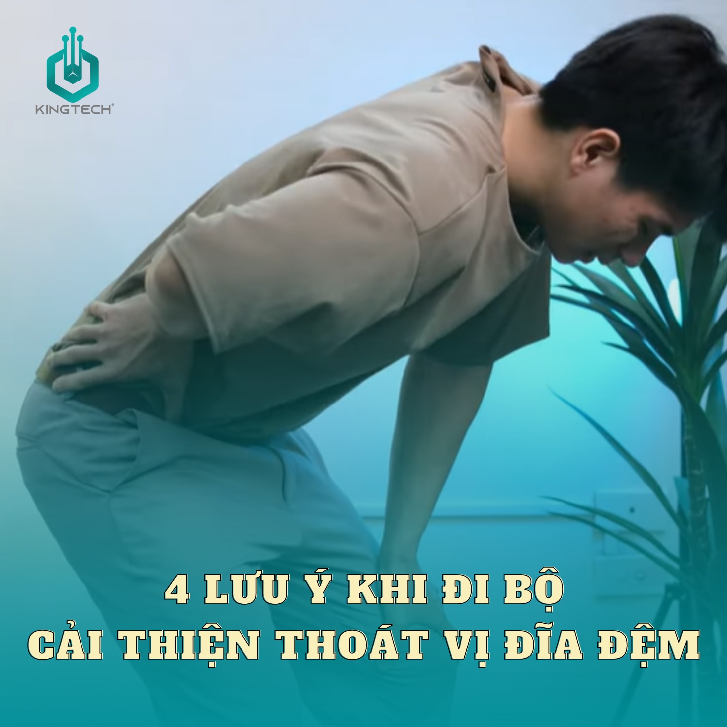 4 lưu ý khi đi bộ để cải thiện thoát vị đĩa đệm