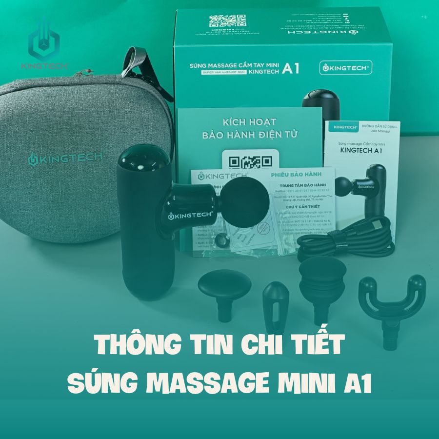 Thông Tin Chi Tiết Súng Massage Cầm Tay Mini A1