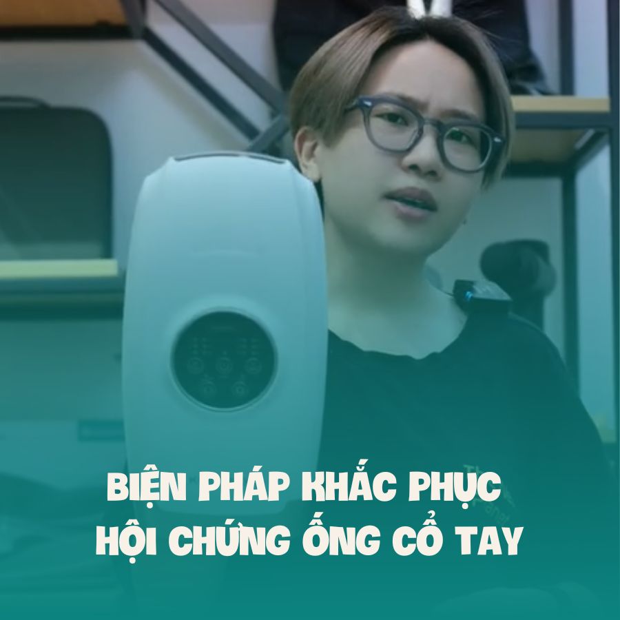 Biện pháp khắc phục hội chứng ống cổ tay