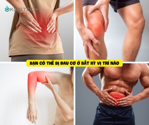 Cải thiện đau nhức cơ bắp bằng súng massage