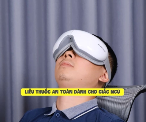 mát xa mắt để ngủ ngon