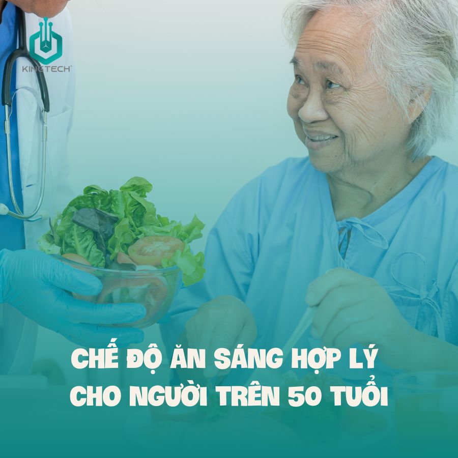 Chế độ ăn sáng hợp lý cho người trên 50 tuổi
