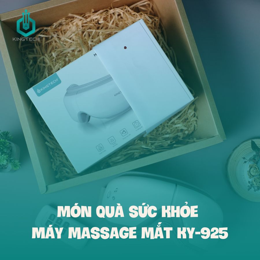 Tại Sao N&ecirc;n Tặng Người Th&acirc;n M&aacute;y Massage Mắt KY-925