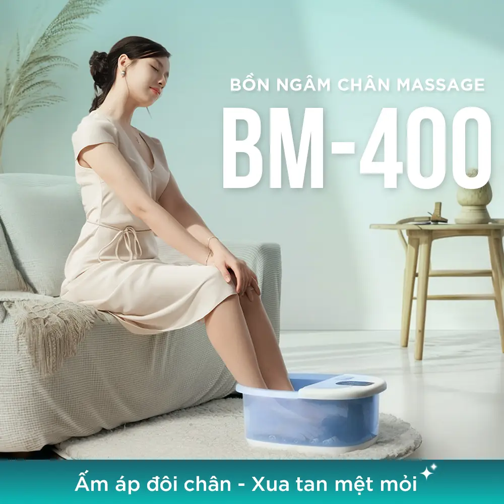 Ảnh bìa của Bồn ngâm chân KINGTECH BM-400