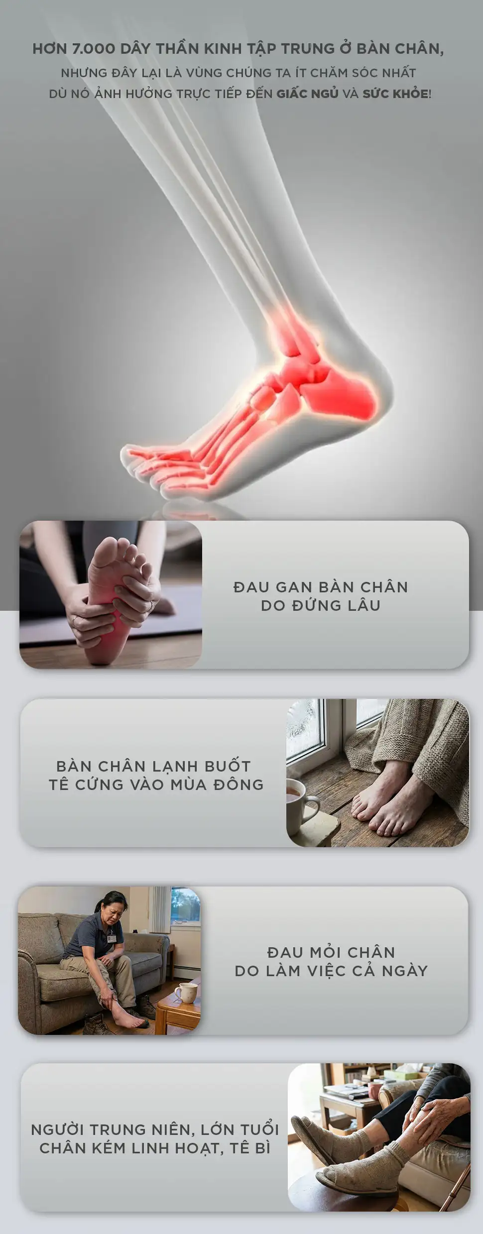 ảnh bìa thể hiện trải nghiệm bồn ngâm chân KINGTECH BM-400