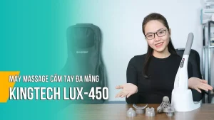  Máy Massage Cầm Tay KINGTECH LUX-450: Chiếc Máy Massage Được Mua Làm Quà Tặng Nhiều Nhất