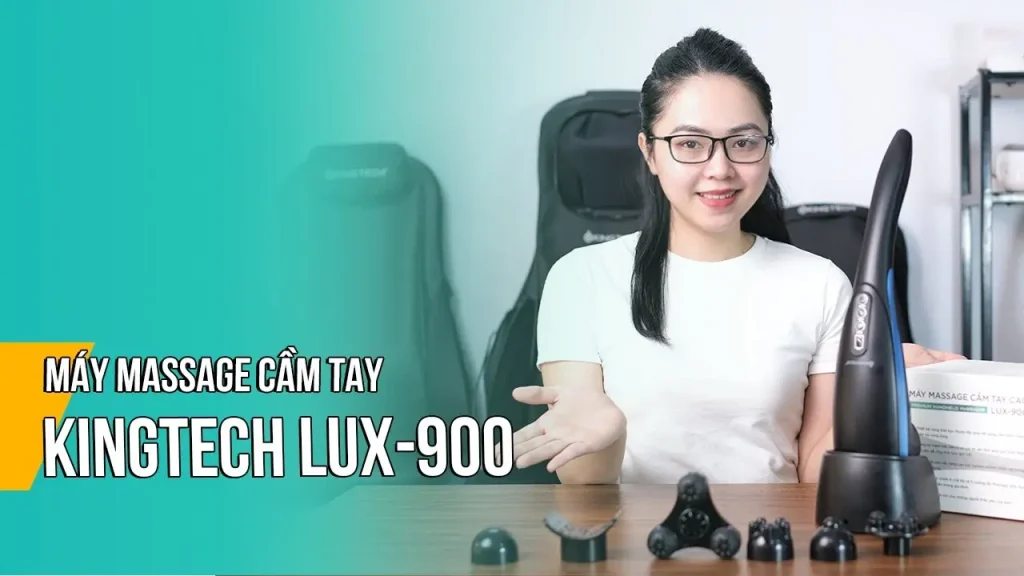  Giới Thiệu Máy Massage Cầm Tay KINGTECH LUX-900