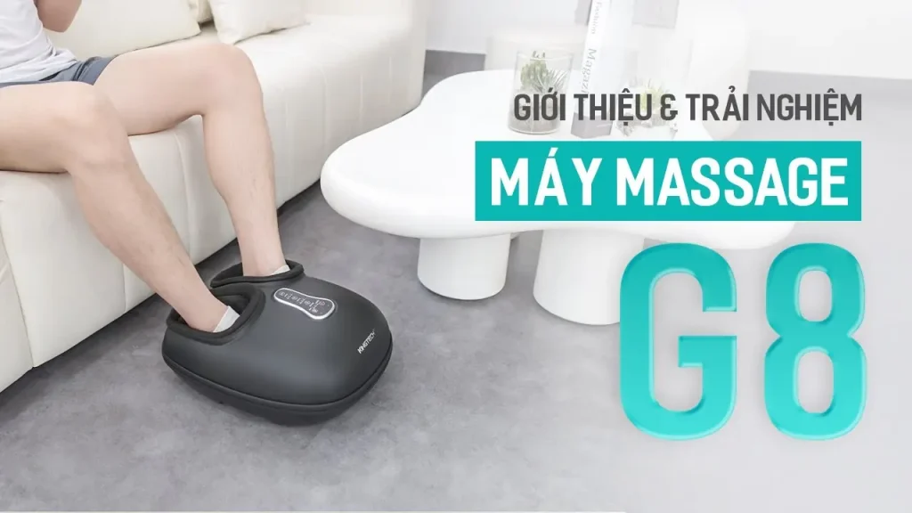  Giới thiệu và Trải Nghiệm Máy Massage Chân KINGTECH G8 - Thư Giãn Như Spa Tại Nhà!