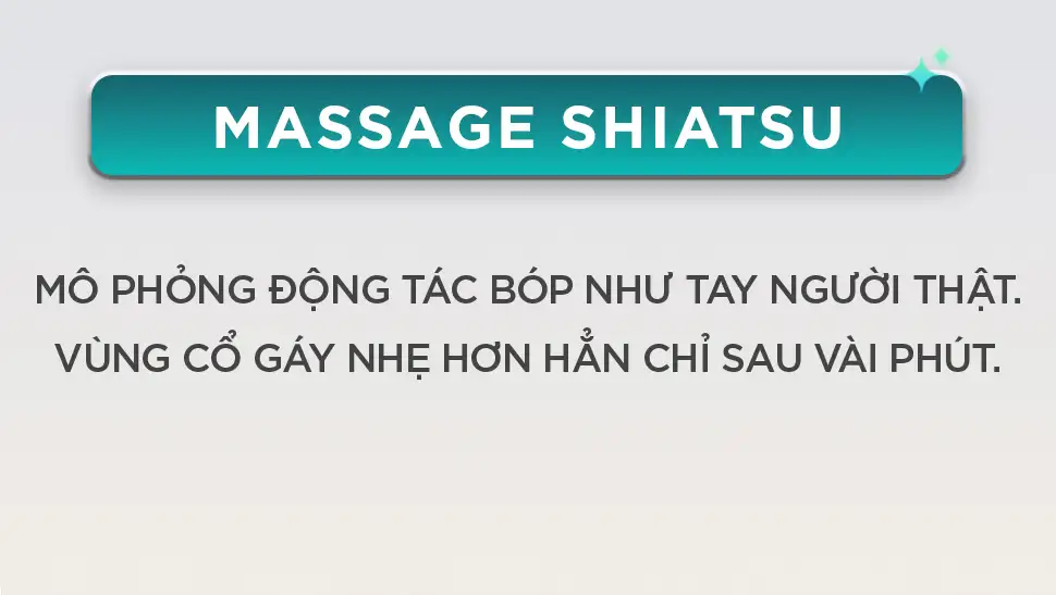 Gối massage hồng ngoại KINGTECH KP-315 mô phỏng động tác massage Shiatsu như tay người thật, hỗ trợ bóp miết vùng cổ gáy