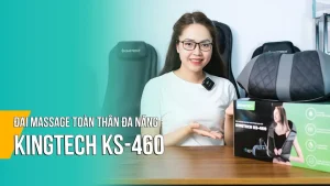  Máy Massage Cổ Vai Gáy KINGTECH KS-460: Hỗ Trợ Giảm Đau Cổ Vai Gáy Hiệu Quả
