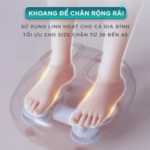 Máy Massage Chân KINGTECH G8 kích thước phù hợp với cả gia đình