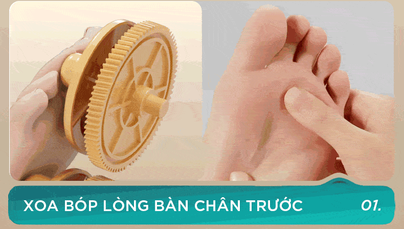 Máy Massage Chân KINGTECH G8 con lăn hoạt động như tay người thật