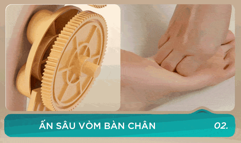 Máy Massage Chân KINGTECH G8 con lăn hoạt động như tay người thật