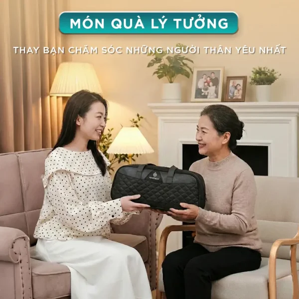 Máy massage cổ vai gáy KINGTECH KS-460S là món quà chăm sóc sức khỏe ý nghĩa dành cho người thân