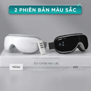 Máy massage mắt KINGTECH KY-925 có hai phiên bản màu trắng và màu đen để lựa chọn