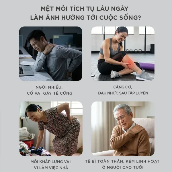 Súng Massage Cầm Tay KINGTECH KH-320 hỗ trợ giảm mệt mỏi tích tụ lâu ngày của bạn