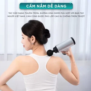 Súng Massage Cầm Tay KINGTECH KH-320 tay cầm dễ dàng sử dụng