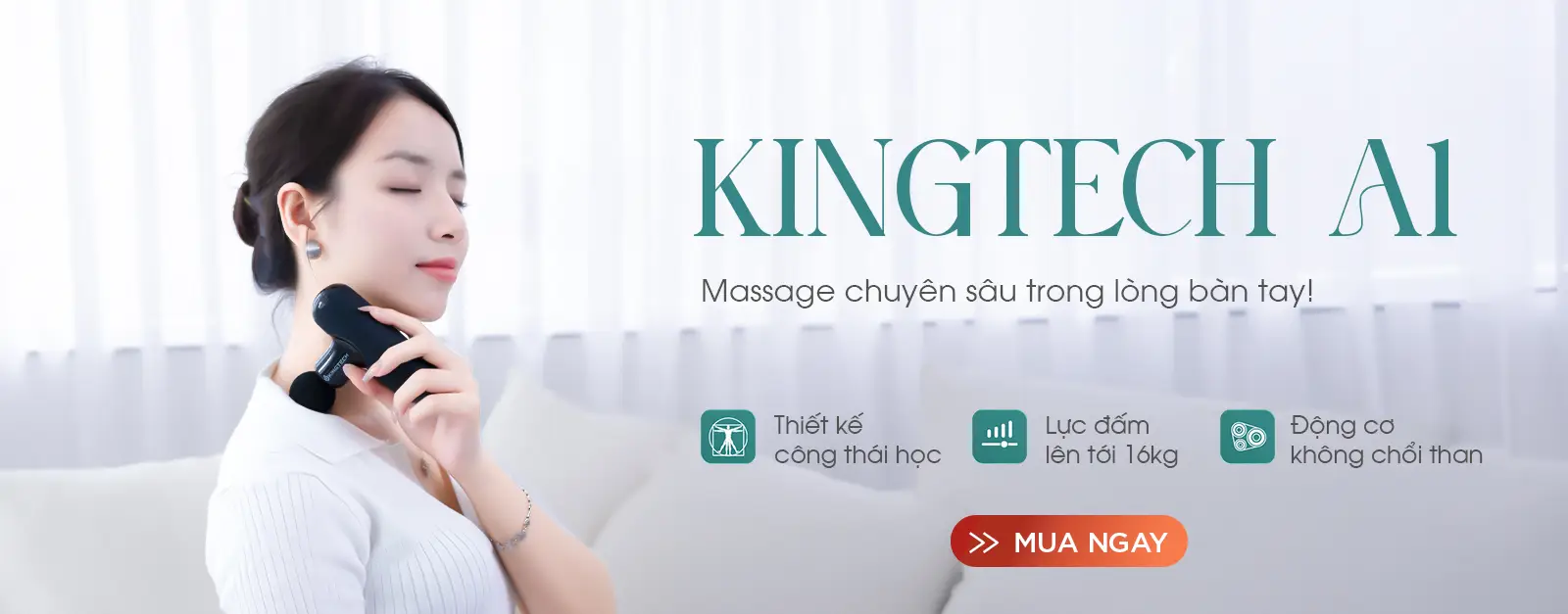 Ảnh banner chính PC súng massage cầm tay A1