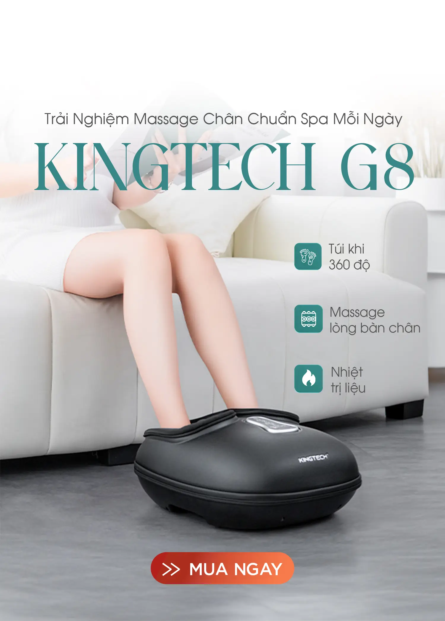Ảnh banner chính Mobile Máy massage chân G8