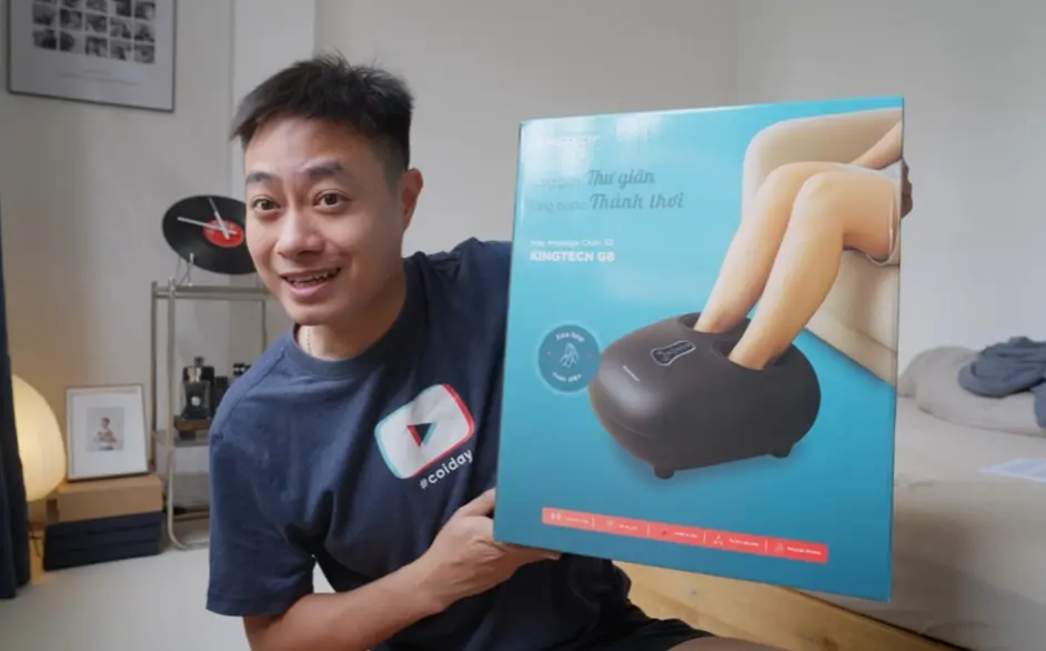 Máy massage chân KINGTECH G8