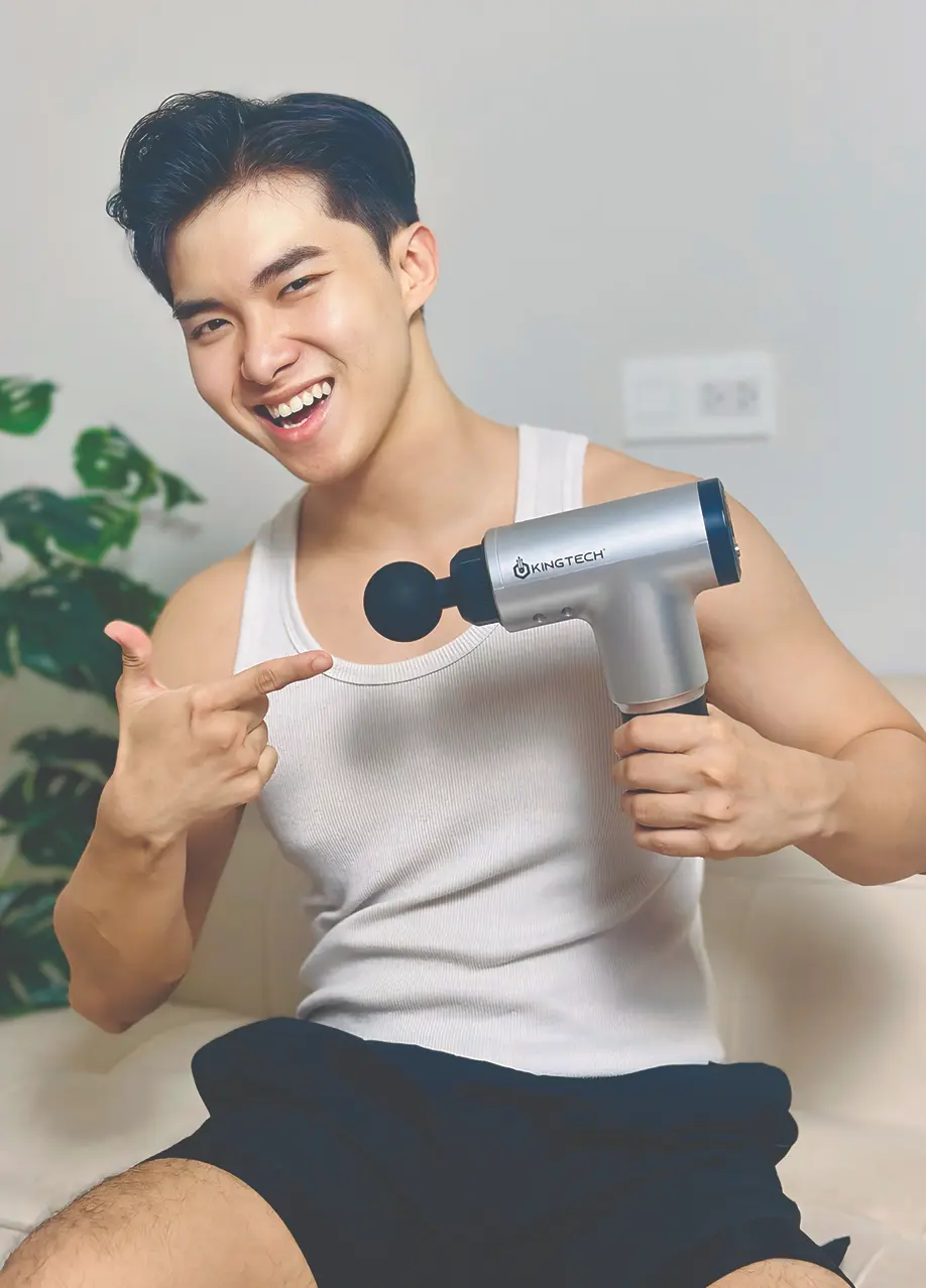 máy massage chính hãng chỉ có tại KINGTECH