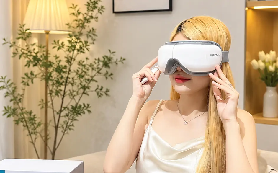 máy massage mắt - thái dương KINGTECH KY-925