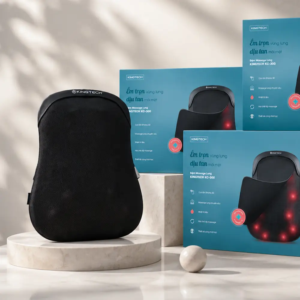 Quà tặng Doanh nghiệp Đệm massage lưng KINGTECH KC-300