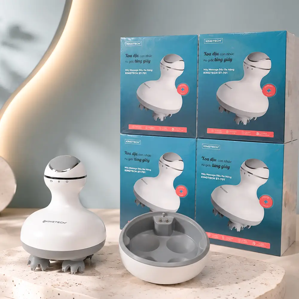 Quà tặng Doanh nghiệp Máy massage đầu KINGTECH ST-701
