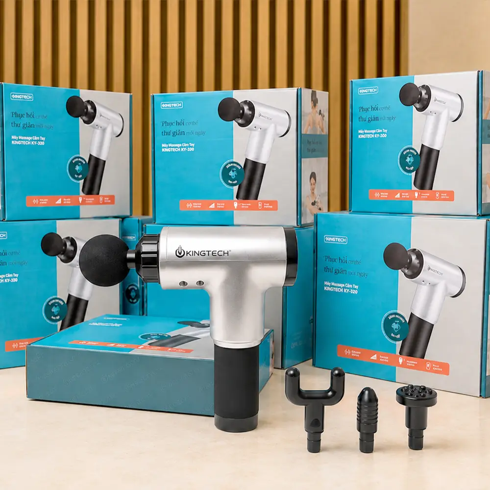 Quà tặng Doanh nghiệp Súng massage cầm tay KINGTECH KH-320