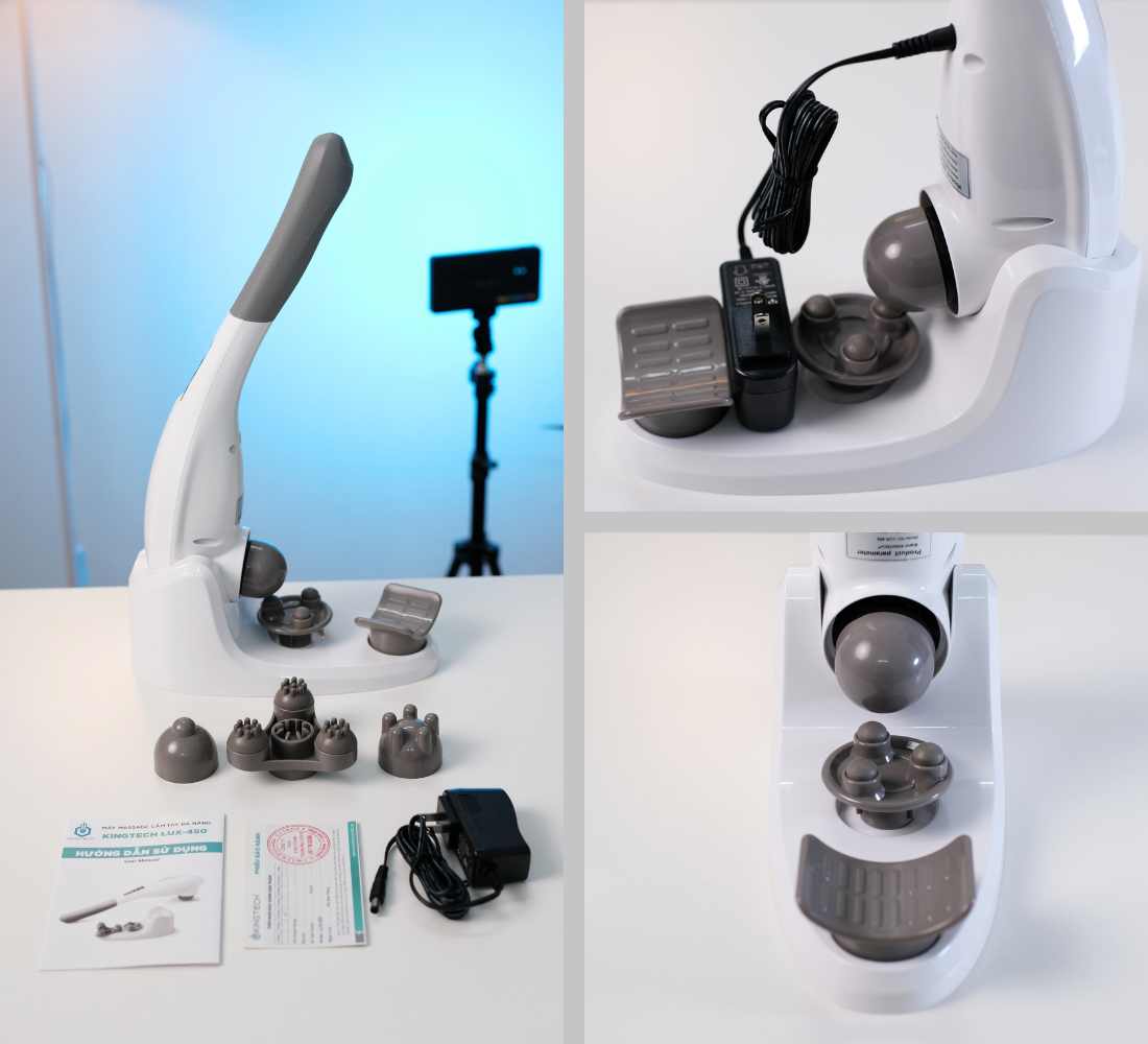 Chi tiết máy massage cầm tay LUX-450