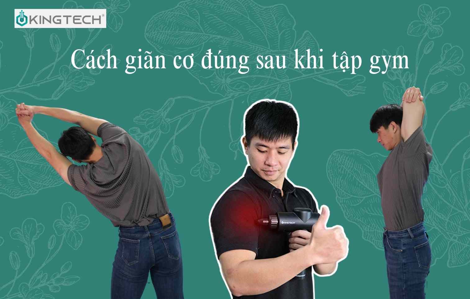 Cách giãn cơ đúng sau khi tập gym 2023