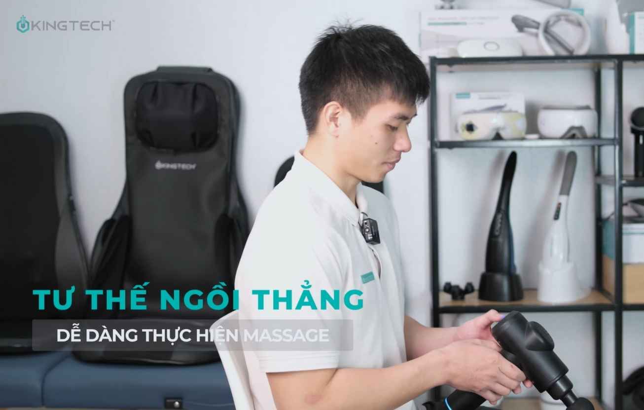 Cách Sử Dụng Súng Massage Cho Vùng Thắt Lưng