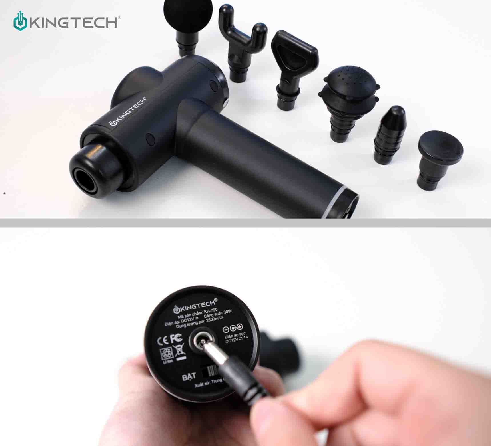 Súng massage cầm tay KH-720