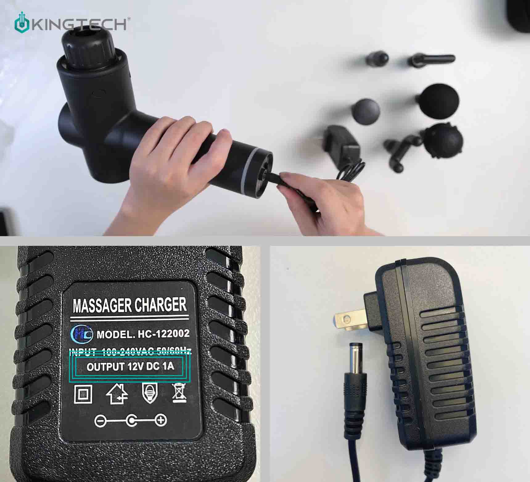 Súng massage cầm tay KH-720