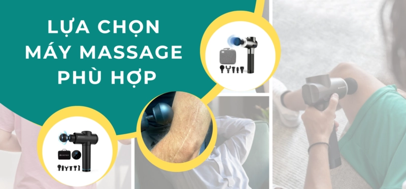 Có nên sử dụng súng massage cho vùng bị sẹo?