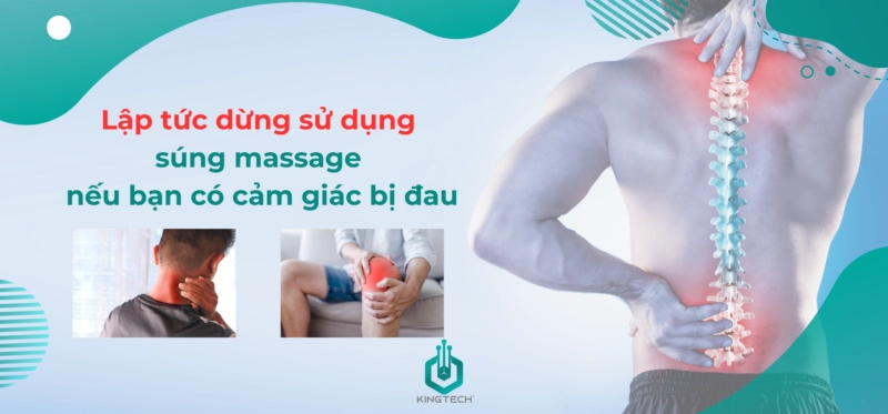 Có nên sử dụng súng massage cho vùng bị sẹo?