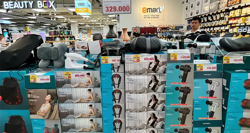 Hình ảnh gian hàng ở Emart