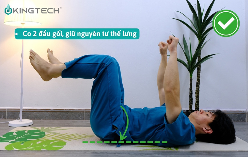 Bài tập chữa võng lưng