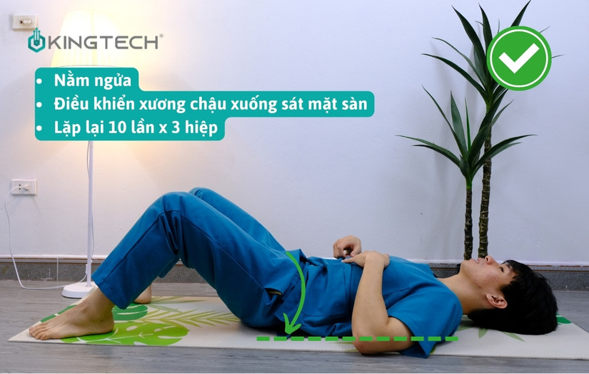 Bài tập chữa võng lưng