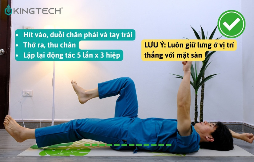Bài tập chữa võng lưng