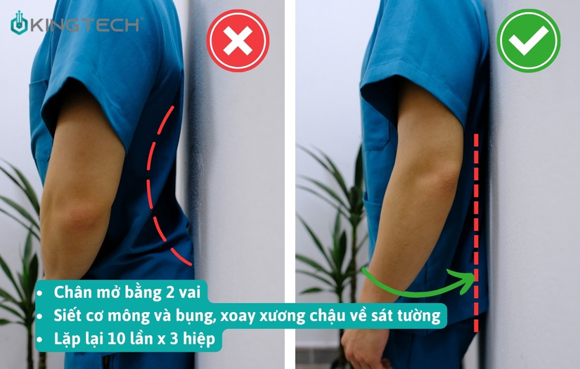 Bài tập chữa võng lưng