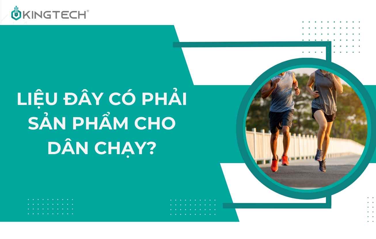 Súng massage KingTech MAX 1 - Thiết bị dân chạy bộ cần phải có