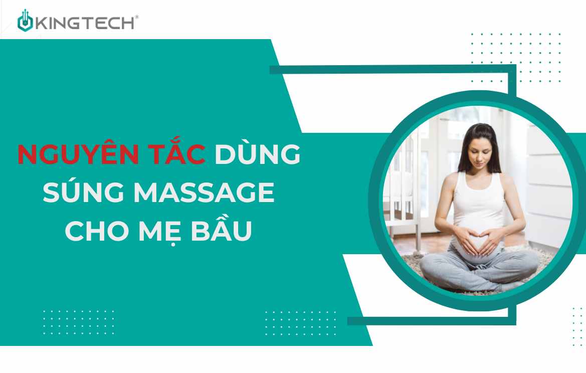 Phụ nữ mang thai có dùng súng massage được không?